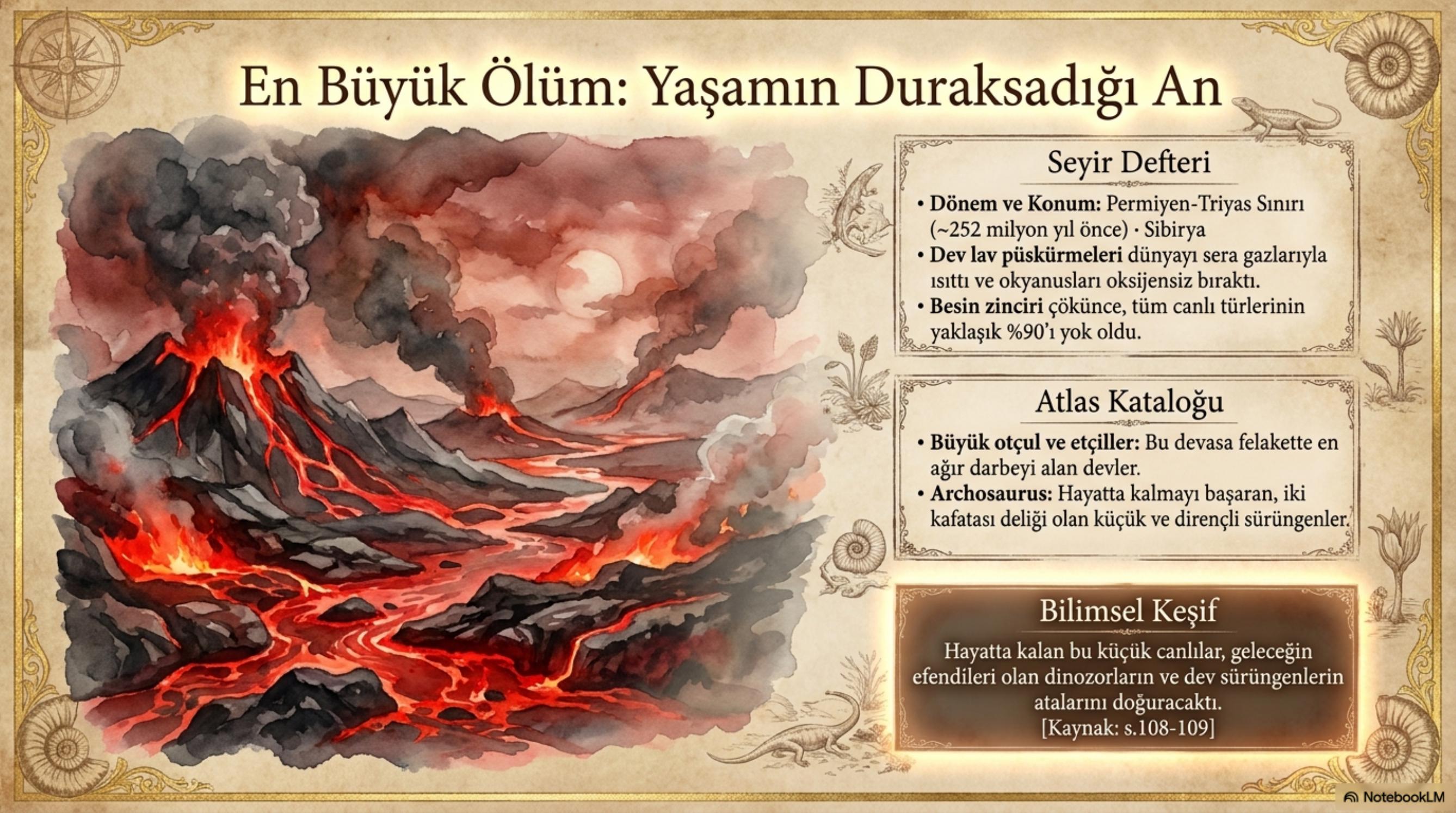 En Büyük Yok Oluş — açılış slaytı