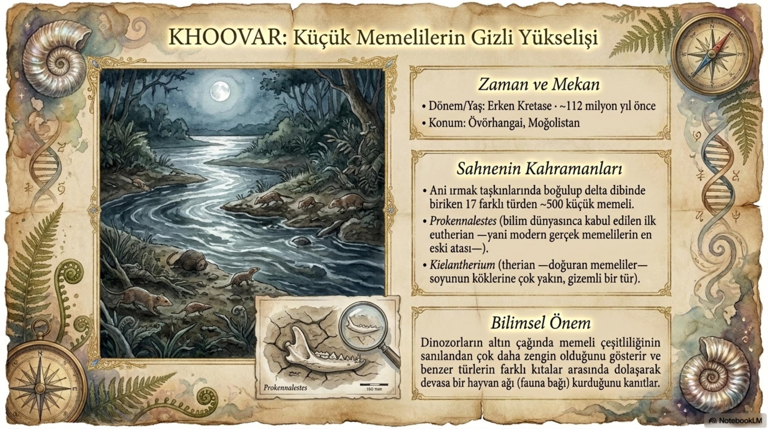 Tüylü Dinozorlar & Çiçekler — slayt 3