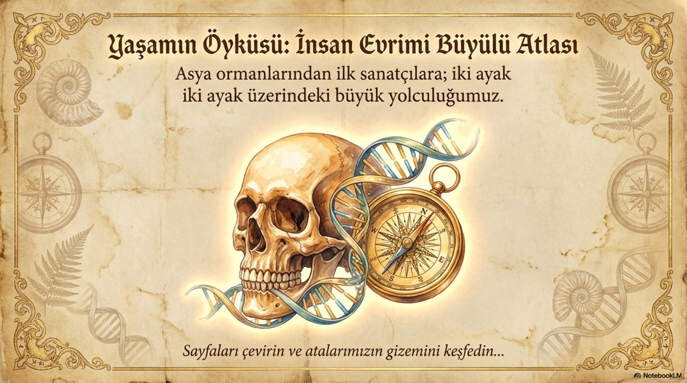 İnsanın Kökeni — açılış slaytı