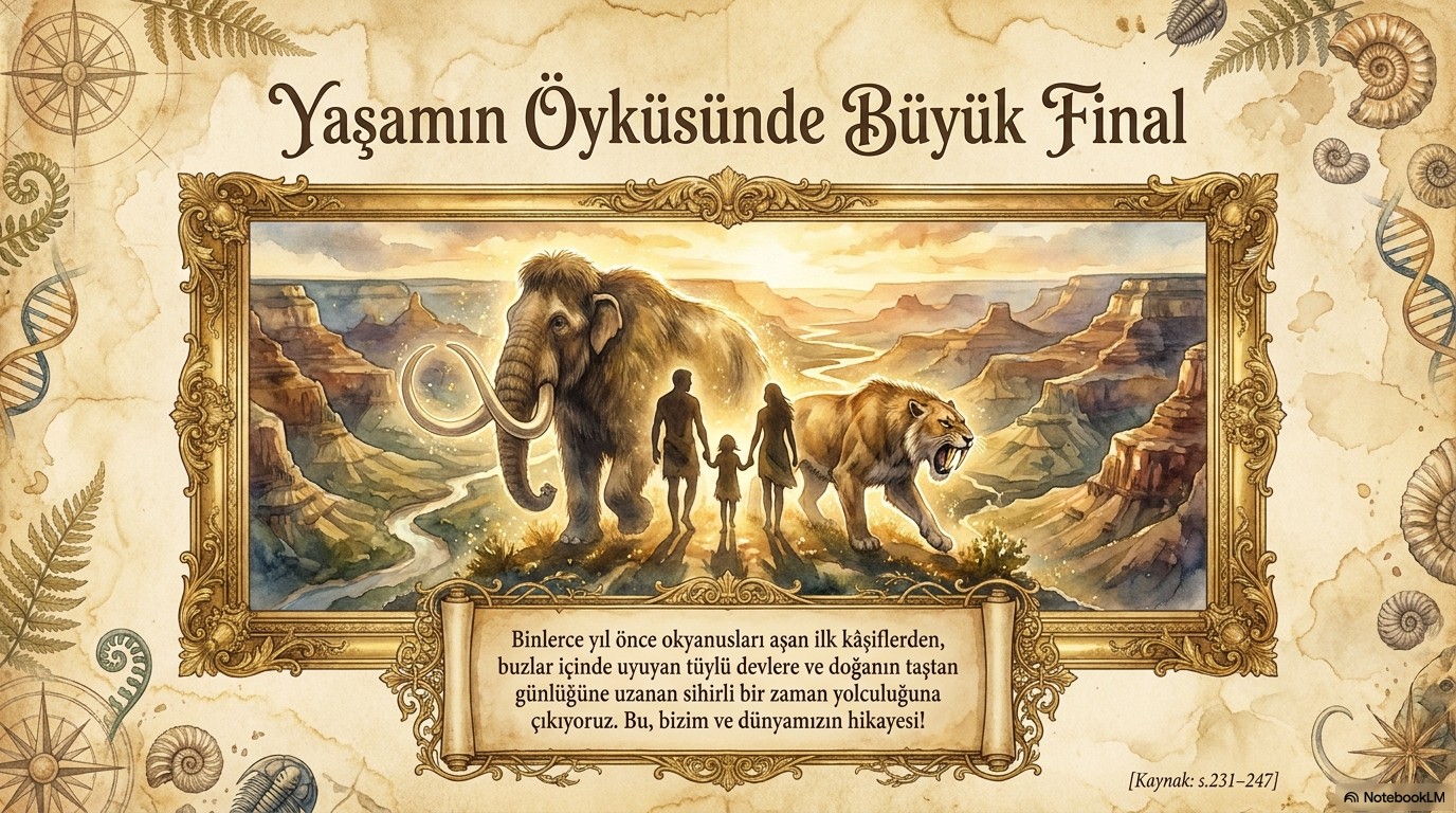 Buzul Çağı & Büyük Final bölümünün açılış illüstrasyonu